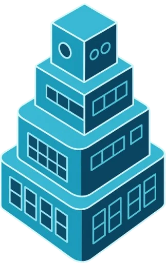 Ilustración isométrica Data pipelines